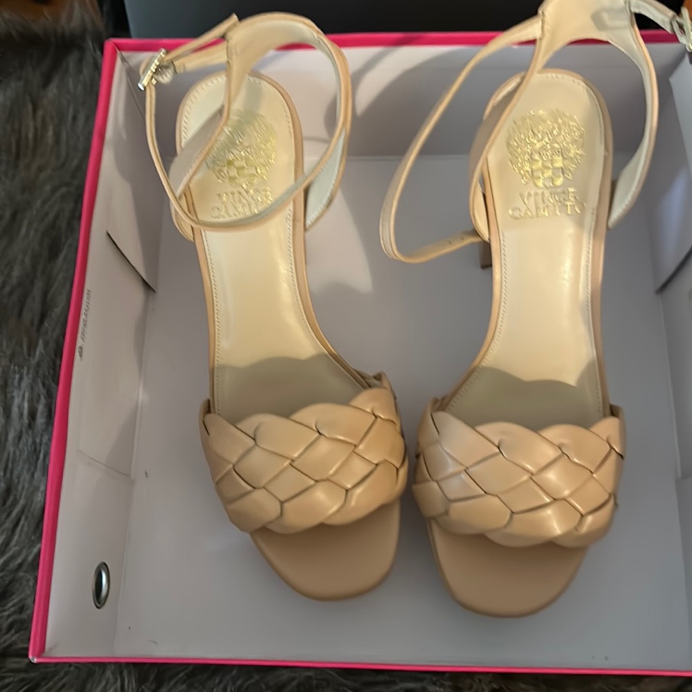 Vince Camuto braided pumps
